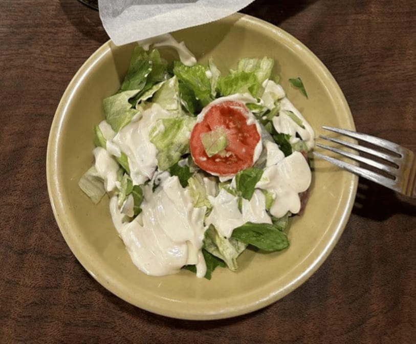 Dinner salad.